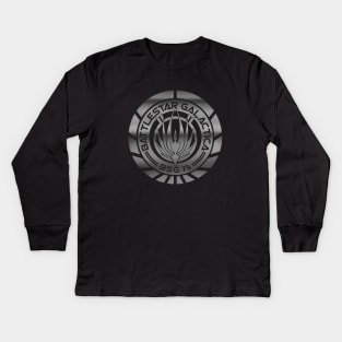 Battlestar Galactica Kids Long Sleeve T-Shirt